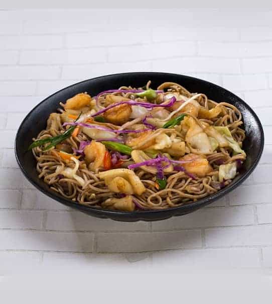 Seafood Soba Noodles