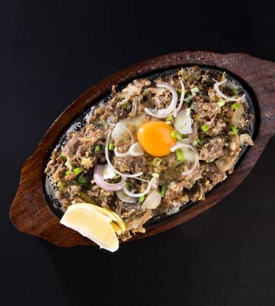 Sizzling Beef Sisig