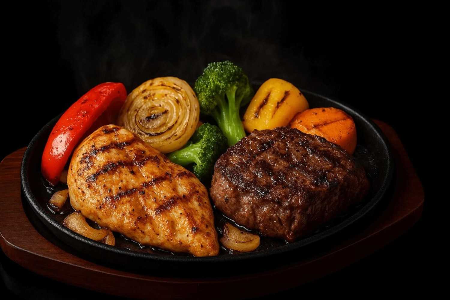 Why a Sizzling Mix with Different Proteins Makes the Ultimate Balanced Dish
